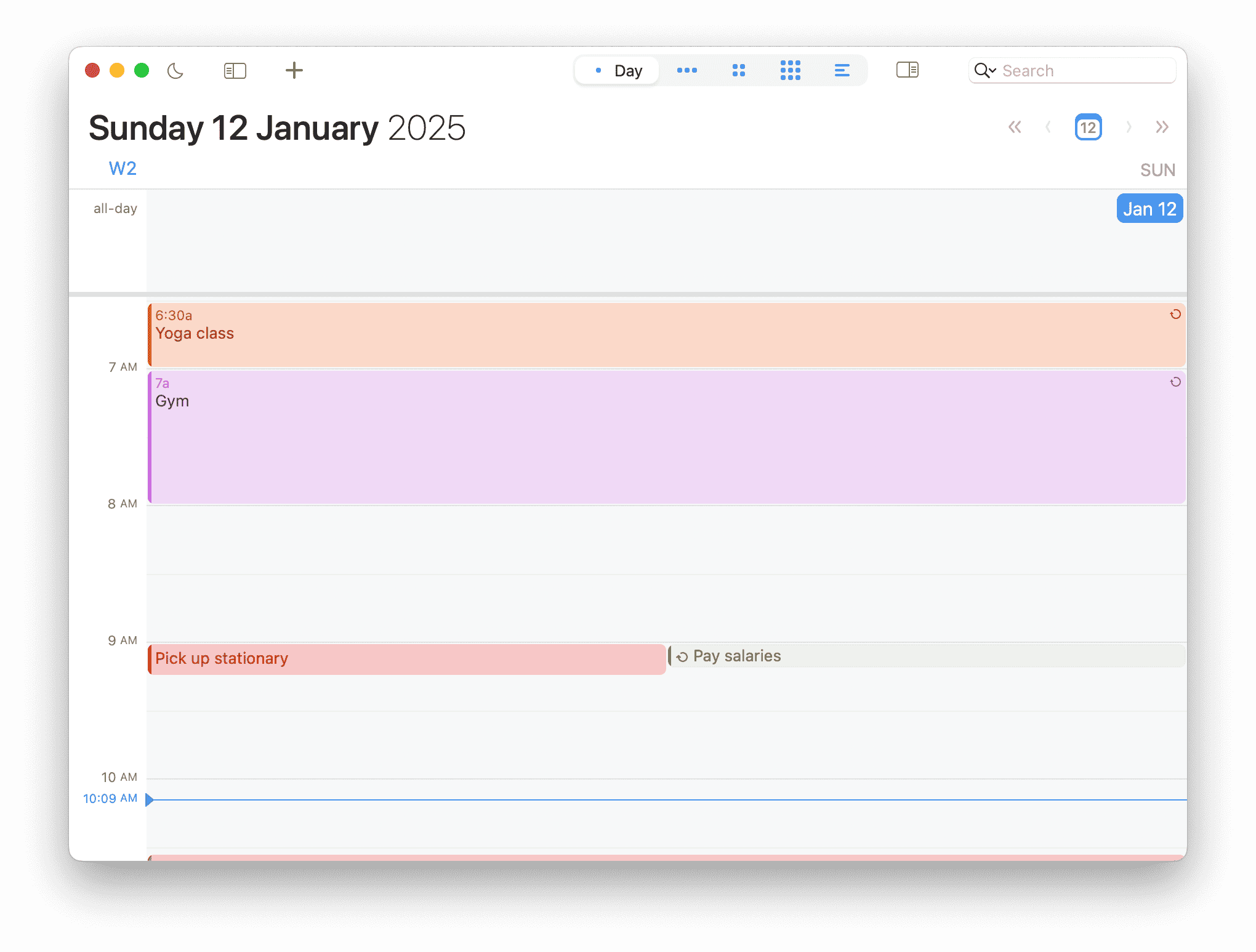 Day View | BusyCal & BusyContacts